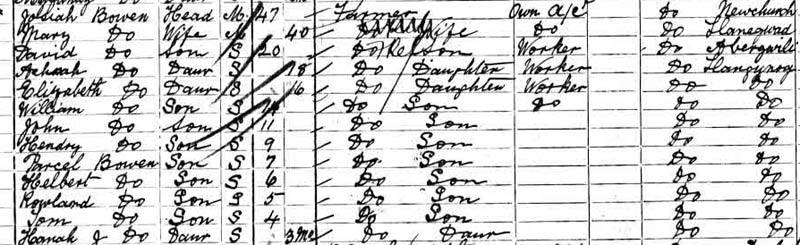 1901 census